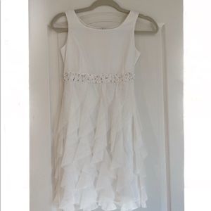 Biscotti Collezioni white formal dress